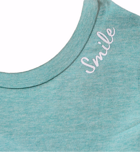 Phoenix for Kids | 'Smile' T-Shirt (Mint Green)