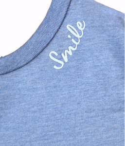 Phoenix for Kids | 'Smile' T-Shirt (Light Blue)