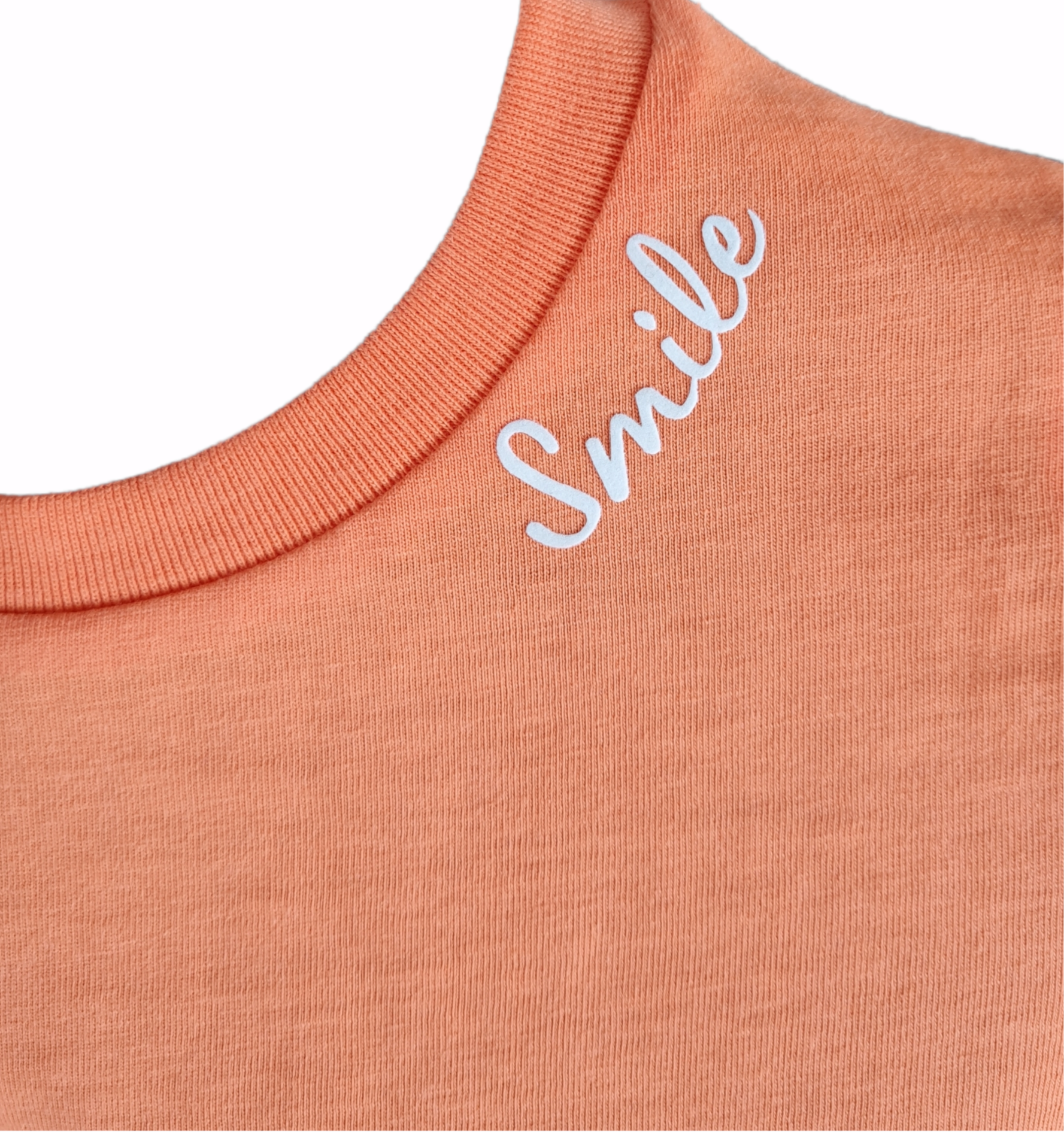 Phoenix for Kids | 'Smile' T-Shirt (Melon Orange)