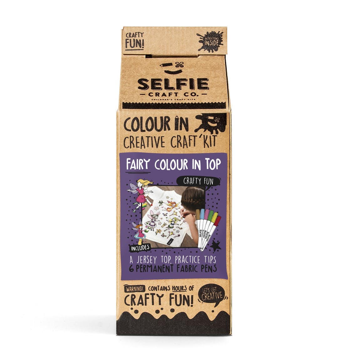 Colour In 'Fairy' Top | Selfie Co.