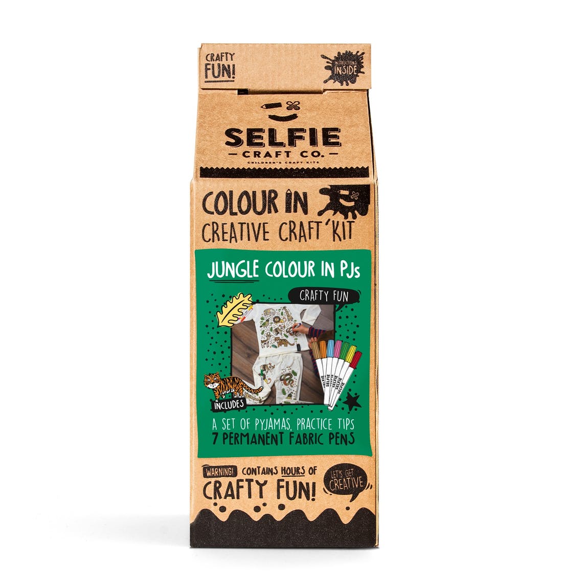 Colour In 'Jungle' PJ's | Selfie Co.