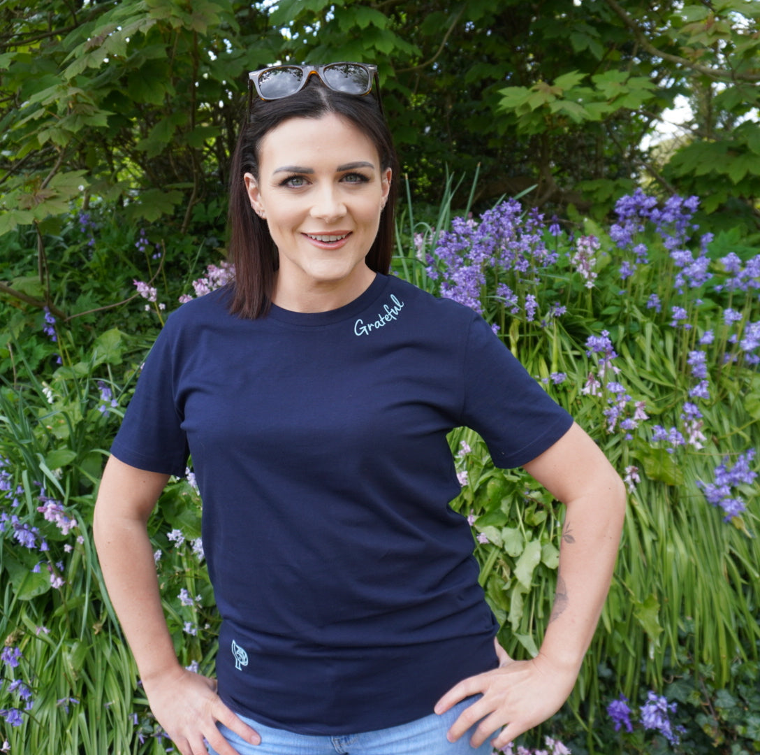 Phoenix | Grateful Tee (Navy)