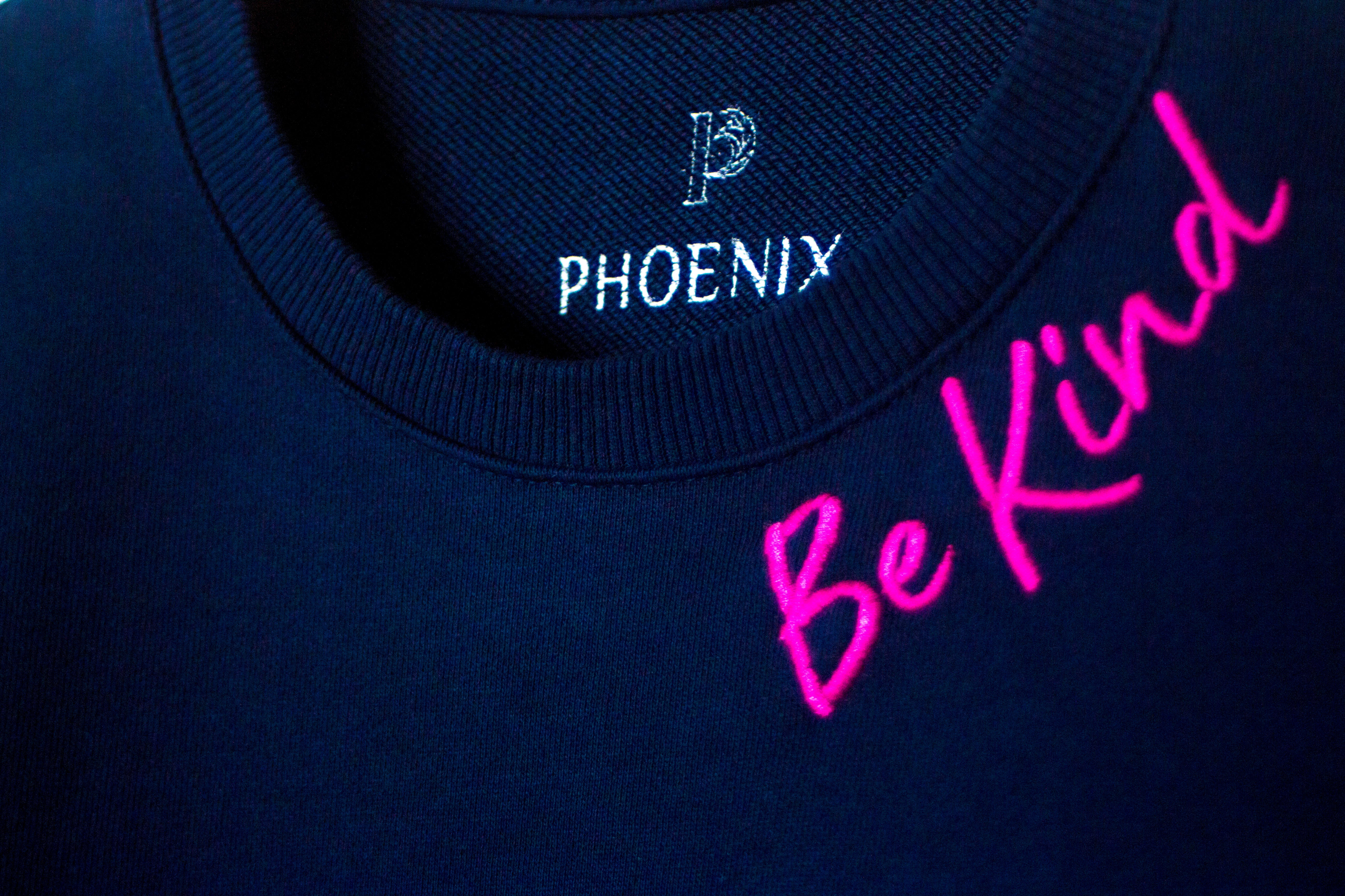 Phoenix | Be Kind (Navy & Fuchsia)