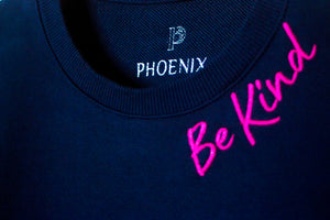 Phoenix | Be Kind (Navy & Fuchsia)