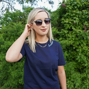 Phoenix | Grateful Tee (Navy)