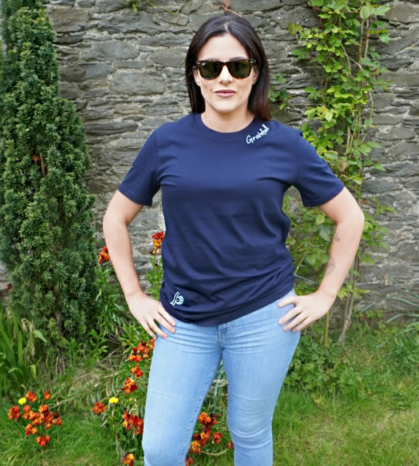 Phoenix | Grateful Tee (Navy)