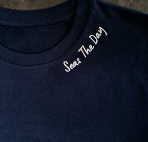 Phoenix | 🌊 Seas the Day T-Shirt (Navy)