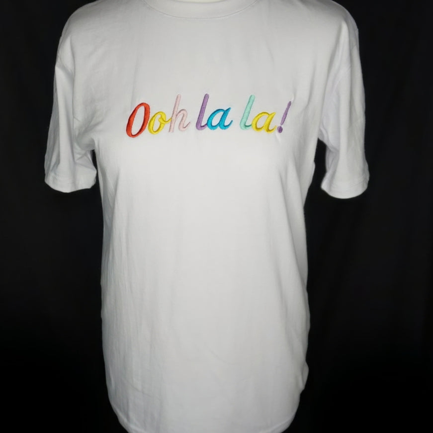 Ooh La La Tee Black/White