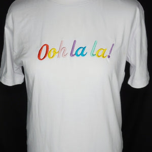 Ooh La La Tee Black/White