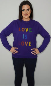 Love is Love Lightweight Sweatshirt