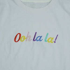 Ooh La La Tee Black/White