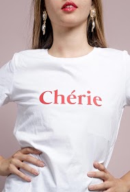 luxury white crew neck soft t-shirt chérie phoenix boutique