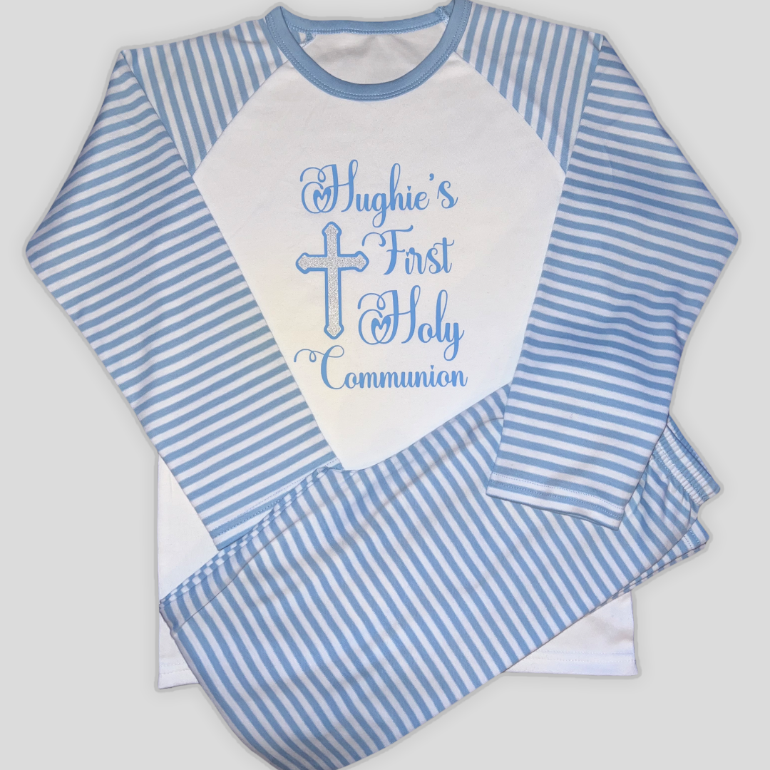 Personalised First Holy Communion | Boy’s Pyjamas