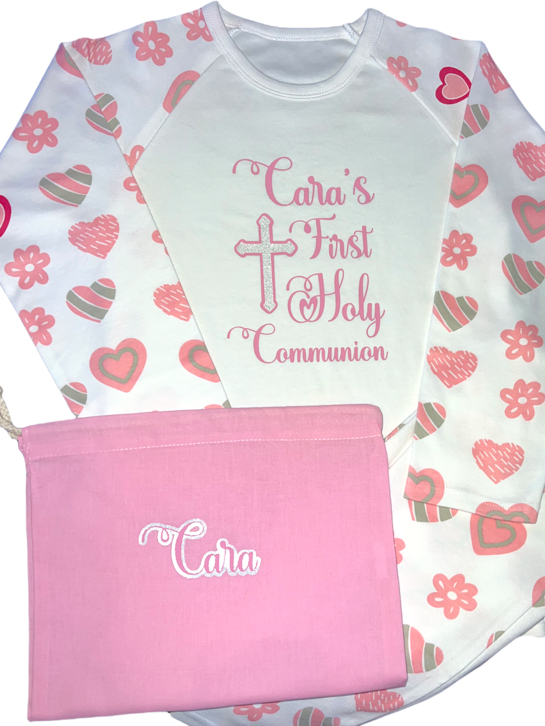 Personalised First Holy Communion | Girls Pyjamas