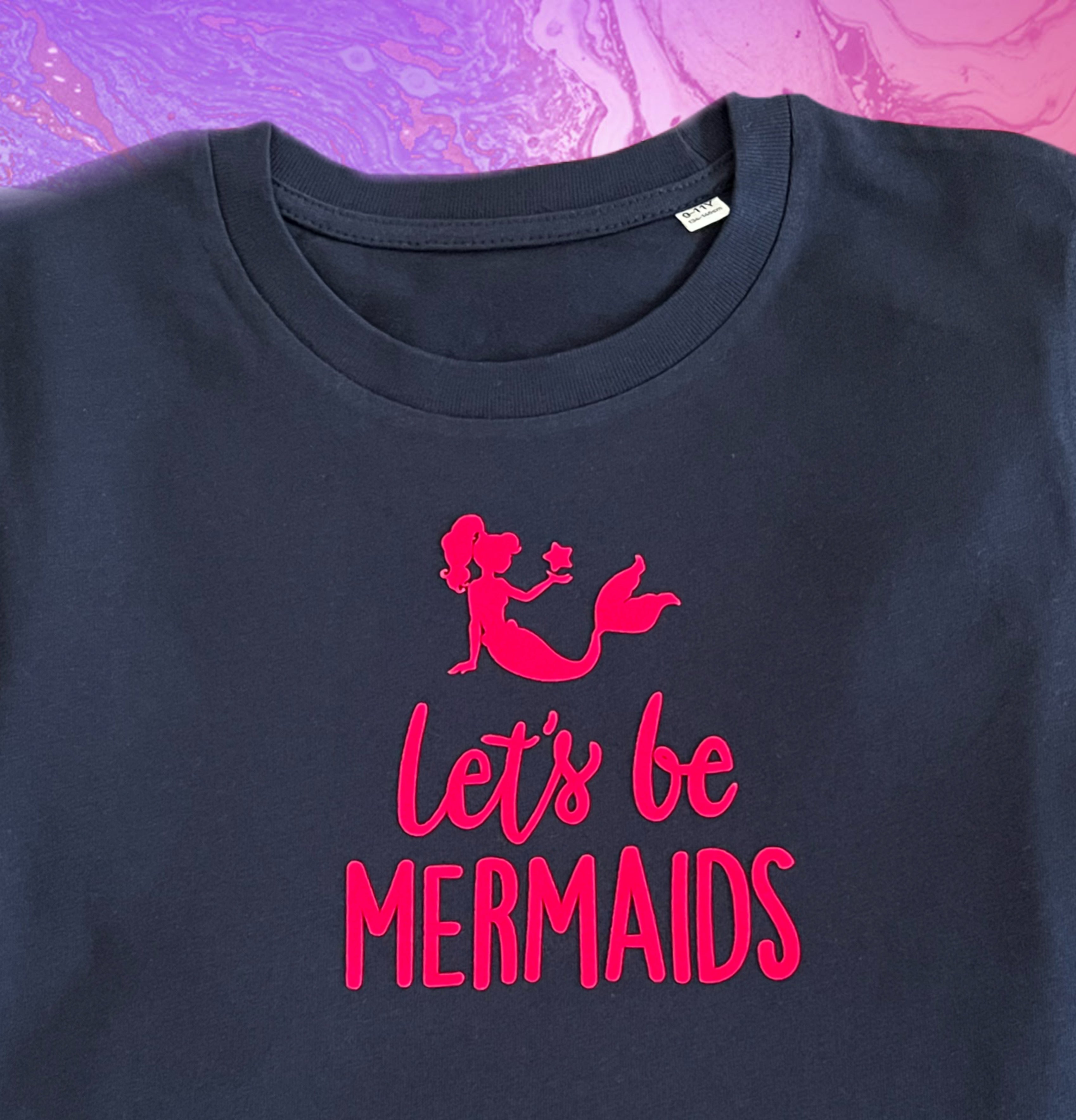 Let's Be Mermaids (Navy) | Phoenix for Kids