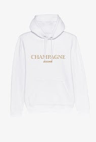 Champagne White Hoody
